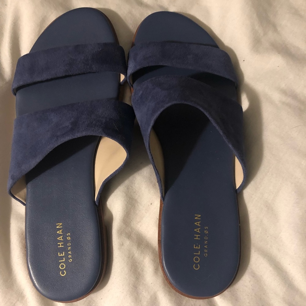 NWOT Cole Haan Blue sandals